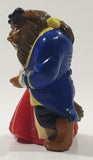 1998 McDonald's The Enchanted Christmas Disney Beauty and The Beast Belle and Adam as The Beast 2 1/2" Tall Toy Figure