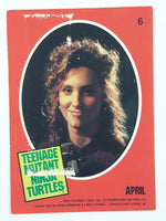 1990 O-Pee-Chee Teenage Mutant Ninja Turtles Special Cards Individual 1-11