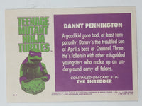 1990 O-Pee-Chee Limited Edition Series Teenage Mutant Ninja Turtles Trading Cards Individual 1-25