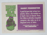 1990 O-Pee-Chee Limited Edition Series Teenage Mutant Ninja Turtles Trading Cards Individual 1-25