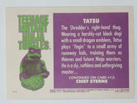 1990 O-Pee-Chee Limited Edition Series Teenage Mutant Ninja Turtles Trading Cards Individual 1-25