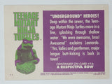 1990 O-Pee-Chee Limited Edition Series Teenage Mutant Ninja Turtles Trading Cards Individual 1-25