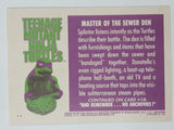 1990 O-Pee-Chee Limited Edition Series Teenage Mutant Ninja Turtles Trading Cards Individual 1-25