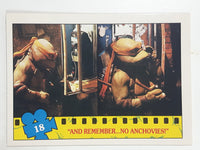 1990 O-Pee-Chee Limited Edition Series Teenage Mutant Ninja Turtles Trading Cards Individual 1-25