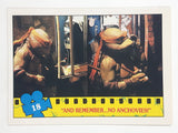 1990 O-Pee-Chee Limited Edition Series Teenage Mutant Ninja Turtles Trading Cards Individual 1-25