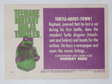 1990 O-Pee-Chee Limited Edition Series Teenage Mutant Ninja Turtles Trading Cards Individual 1-25