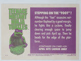 1990 O-Pee-Chee Limited Edition Series Teenage Mutant Ninja Turtles Trading Cards Individual 26-50