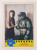 1990 O-Pee-Chee Limited Edition Series Teenage Mutant Ninja Turtles Trading Cards Individual 51-75