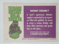 1990 O-Pee-Chee Limited Edition Series Teenage Mutant Ninja Turtles Trading Cards Individual 51-75