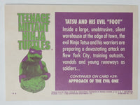 1990 O-Pee-Chee Limited Edition Series Teenage Mutant Ninja Turtles Trading Cards Individual 51-75