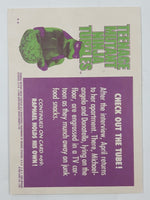 1990 O-Pee-Chee Limited Edition Series Teenage Mutant Ninja Turtles Trading Cards Individual 51-75