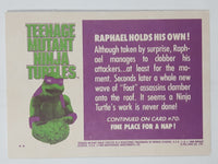 1990 O-Pee-Chee Limited Edition Series Teenage Mutant Ninja Turtles Trading Cards Individual 51-75