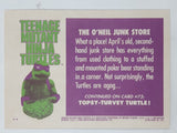 1990 O-Pee-Chee Limited Edition Series Teenage Mutant Ninja Turtles Trading Cards Individual 51-75