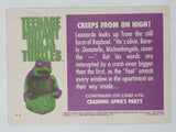 1990 O-Pee-Chee Limited Edition Series Teenage Mutant Ninja Turtles Trading Cards Individual 51-75