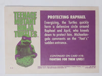 1990 O-Pee-Chee Limited Edition Series Teenage Mutant Ninja Turtles Trading Cards Individual 76-100