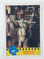 1990 O-Pee-Chee Limited Edition Series Teenage Mutant Ninja Turtles Trading Cards Individual 76-100