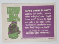 1990 O-Pee-Chee Limited Edition Series Teenage Mutant Ninja Turtles Trading Cards Individual 76-100