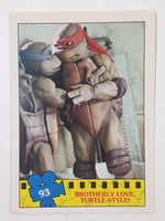 1990 O-Pee-Chee Limited Edition Series Teenage Mutant Ninja Turtles Trading Cards Individual 76-100