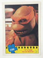 1990 O-Pee-Chee Limited Edition Series Teenage Mutant Ninja Turtles Trading Cards Individual 76-100