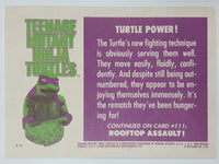 1990 O-Pee-Chee Limited Edition Series Teenage Mutant Ninja Turtles Trading Cards Individual 101-125