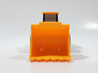 Front End Loader Yellow Plastic Pull Back Die Cast Toy Car Vehicle
