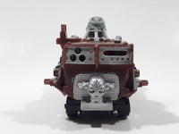 1994 Hot Wheels Road Wars King Wrex Brown Plastic Die Cast Toy Car Vehicle