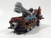 1994 Hot Wheels Road Wars King Wrex Brown Plastic Die Cast Toy Car Vehicle
