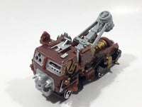 1994 Hot Wheels Road Wars King Wrex Brown Plastic Die Cast Toy Car Vehicle