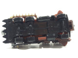 1994 Hot Wheels Road Wars King Wrex Brown Plastic Die Cast Toy Car Vehicle