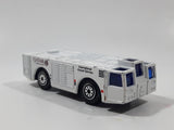 Rare RealToy Qatar Airways Airport Ground Support Airplane Towing Vehicle White Die Cast Toy Car Vehicle