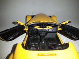 1999 Maisto Special Edition 1997 Chrysler Prowler '99 Color Yellow 1:24 Scale Die Cast Toy Car Vehicle with Opening Doors