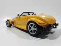 1999 Maisto Special Edition 1997 Chrysler Prowler '99 Color Yellow 1:24 Scale Die Cast Toy Car Vehicle with Opening Doors