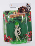 2018 Mattel Micro Collection DreamWorks Madagascar King Julien Lemur 2 1/4" Tall Toy Figure New in Package