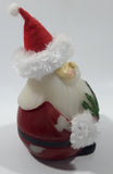 Santa Claus HoHo 6" Tall Wax Figure (Not Tested - Batteries Dead)