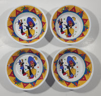 Disney Hunchback of Notre Dame Clopin 5 1/2" Plastic Bowl Set of 4