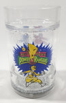 1994 Saban Mighty Morphin Power Rangers Glitter Filled Plastic Tumbler Cup