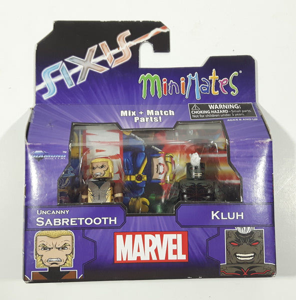 2014 Diamond Select Toys Marvel All-New X-Men MiniMates Uncanny Sabretooth and Kluh Toy Figures New in Package