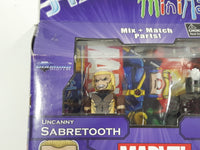 2014 Diamond Select Toys Marvel All-New X-Men MiniMates Uncanny Sabretooth and Kluh Toy Figures New in Package