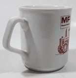 Vintage MF Massey Ferguson Your Business Machines Avenue Farm Machinery British Columbia 3 3/4" Tall Ceramic Coffee Mug Cup