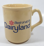 Vintage Best of all, it's Dairyland 3 3/4" Tall Ceramic Coffee Mug Cup