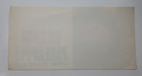 Vintage Orange Pineapple Ice Cream Store Window Advertisement