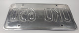 2001 Oregon Metal Vehicle License Plate Tag UKQ 650