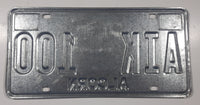 1982 Mississippi The Hospitality State Alcorn County Metal Vehicle License Plate Tag AIK 100