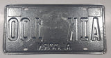 1982 Mississippi The Hospitality State Alcorn County Metal Vehicle License Plate Tag AIK 100