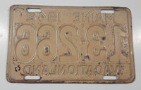 1942 Maine Vacationland Metal Vehicle License Plate Tag 13 266