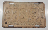 1942 Maine Vacationland Metal Vehicle License Plate Tag 13 266