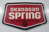 Okanagan Spring Brewery Est'd 1985 9 1/4" x 14 1/2" Wood Sign