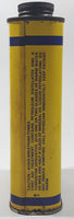 Rare Vintage Drew Chemical Ameroid Dfot Diesel Fuel Oil Treatment 500ml 6 1/4" Metal Canister Full Never Opened Ajax Ontario