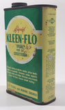 Vintage Liquid Kleen-Flo Diesel Fuel Oil Conditioner 16 Fluid Ounces 6 1/8" Metal Canister