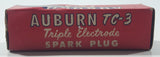 Vintage Auburn TC-3 Triple Electrode Spark Plug E45T Hex In Box